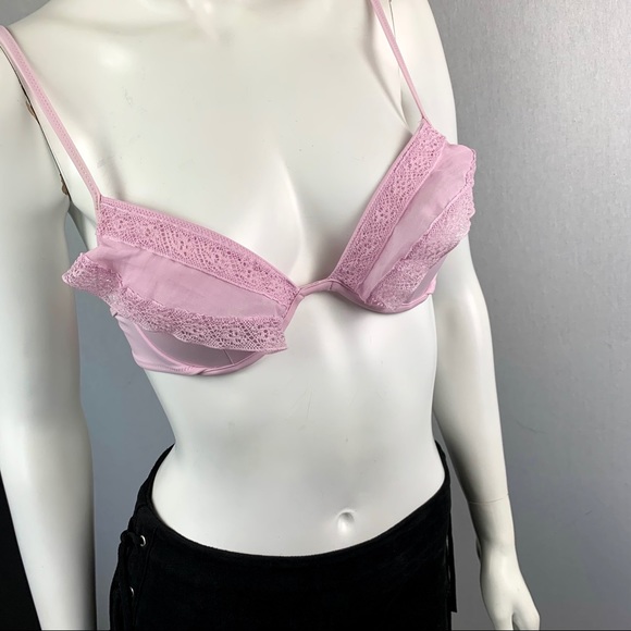 ❗️SOLD❗️Victorias Secret Ruffle Padded Swim Bra Bikini Top - Picture 5 of 13